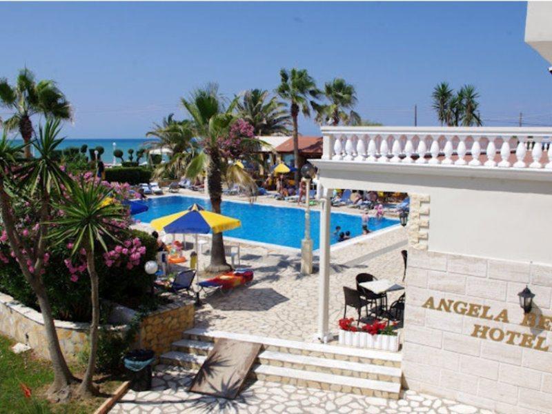 Angela Beach Hotel Roda  Exteriör bild